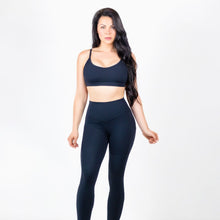 Load image into Gallery viewer, Black Dream Collection Criss Cross Sports Bra
