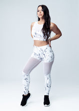 Load image into Gallery viewer, White Marble Mesh Elegance Pants
