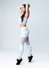 Load image into Gallery viewer, White Marble Mesh Elegance Pants

