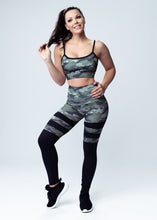 Load image into Gallery viewer, Camo crop top
