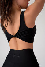 Load image into Gallery viewer, Black Zipper Crop Top

