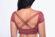 Load image into Gallery viewer, Rose Purpose Collection Crop Top

