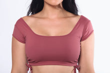 Load image into Gallery viewer, Rose Purpose Collection Crop Top
