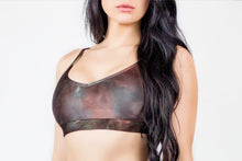 Load image into Gallery viewer, Emerald Dream Collection Criss Cross Sports Bra
