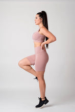 Load image into Gallery viewer, Blush Rose Biker Shorts
