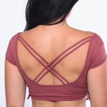 Load image into Gallery viewer, Rose Purpose Collection Crop Top
